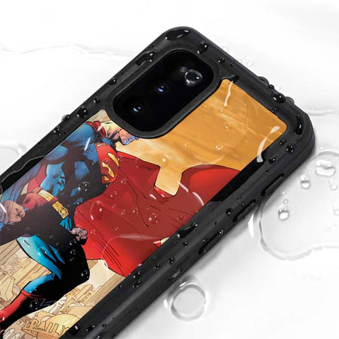 DC Comics Superman For Tomorrow Cover Art by Jim Lee Galaxy S20 Waterproof Case
