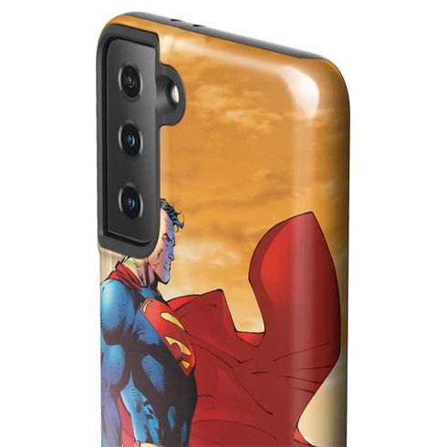 DC Comics Superman For Tomorrow Cover Art by Jim Lee Galaxy S21 FE Pro Case