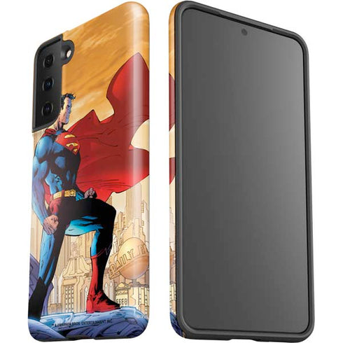 DC Comics Superman For Tomorrow Cover Art by Jim Lee Galaxy S21 Plus 5G Pro Case