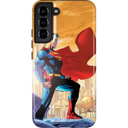 DC Comics Superman For Tomorrow Cover Art by Jim Lee Galaxy S22 Plus Pro Case