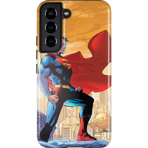 DC Comics Superman For Tomorrow Cover Art by Jim Lee Galaxy S22 Pro Case