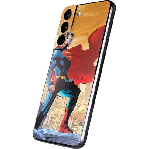 DC Comics Superman For Tomorrow Cover Art by Jim Lee Galaxy S22 Skin