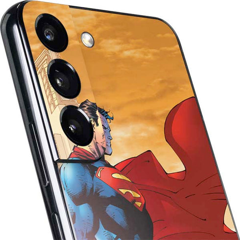 DC Comics Superman For Tomorrow Cover Art by Jim Lee Galaxy S22 Skin
