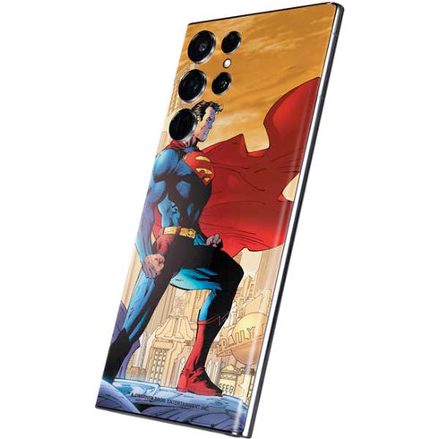 DC Comics Superman For Tomorrow Cover Art by Jim Lee Galaxy S22 Ultra Skin