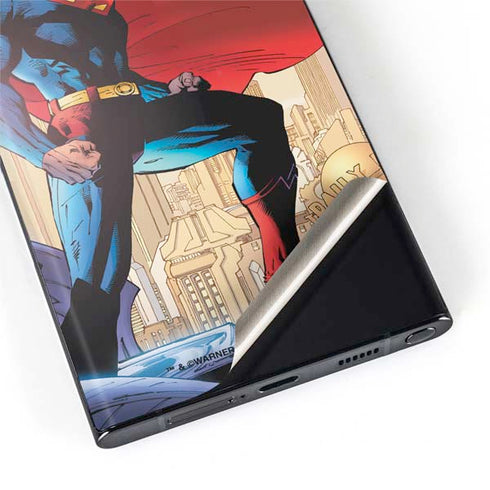 DC Comics Superman For Tomorrow Cover Art by Jim Lee Galaxy S22 Ultra Skin