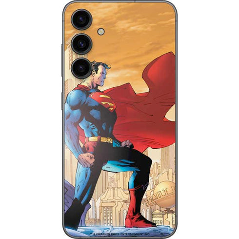 DC Comics Superman For Tomorrow Cover Art by Jim Lee Galaxy S23 FE Skin