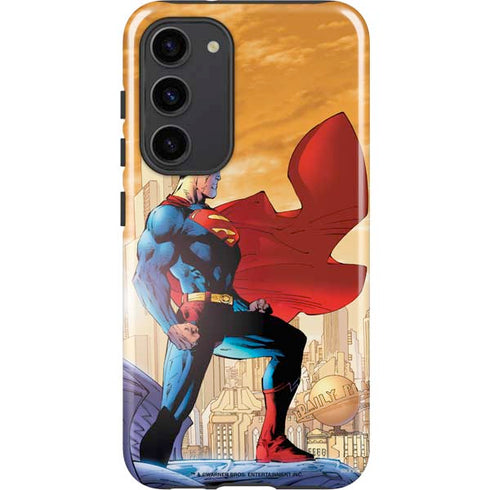 DC Comics Superman For Tomorrow Cover Art by Jim Lee Galaxy S23 Plus Pro Case