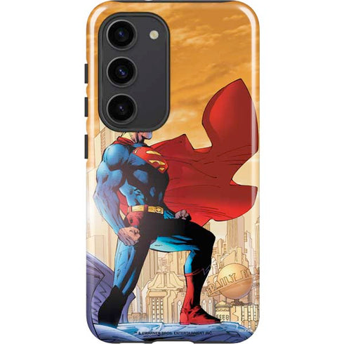 DC Comics Superman For Tomorrow Cover Art by Jim Lee Galaxy S23 Pro Case