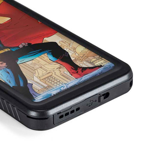 DC Comics Superman For Tomorrow Cover Art by Jim Lee Galaxy S23 Waterproof Case