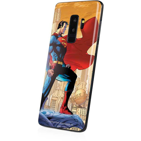 DC Comics Superman For Tomorrow Cover Art by Jim Lee Galaxy S9 Plus Skin