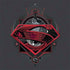 DC Comics Superman Grey Eye Collage Nintendo 2DS XL (2017) Skin