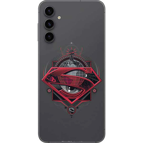 DC Comics Superman Grey Eye Collage Galaxy A14 5G Skin