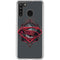 DC Comics Superman Grey Eye Collage Galaxy A21 Clear Case