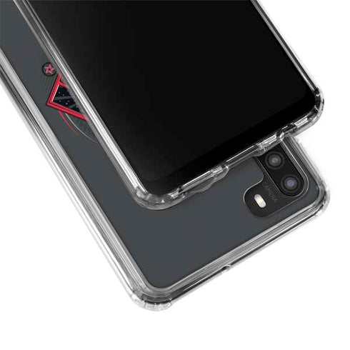 DC Comics Superman Grey Eye Collage Galaxy A21 Clear Case
