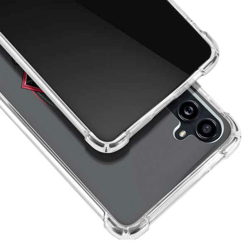 DC Comics Superman Grey Eye Collage Galaxy A54 5G Clear Case