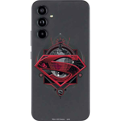 DC Comics Superman Grey Eye Collage Galaxy A54 5G Skin