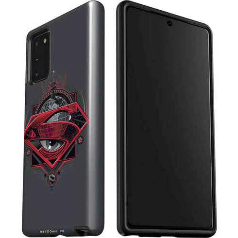 DC Comics Superman Grey Eye Collage Galaxy Note20 5G Pro Case