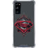 DC Comics Superman Grey Eye Collage Galaxy S20 FE Clear Case