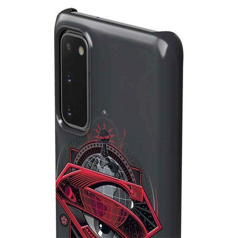 DC Comics Superman Grey Eye Collage Galaxy S20 Lite Case