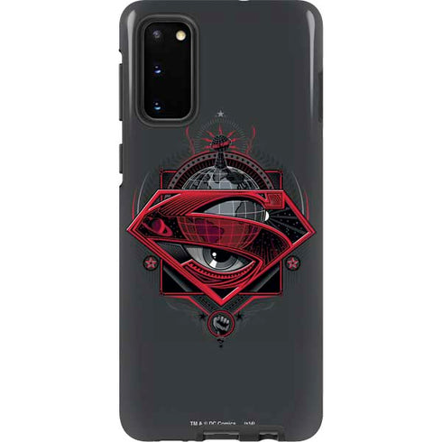 DC Comics Superman Grey Eye Collage Galaxy S20 Pro Case