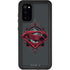 DC Comics Superman Grey Eye Collage Galaxy S20 Waterproof Case