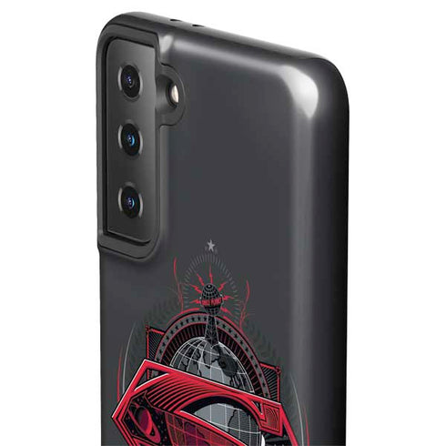 DC Comics Superman Grey Eye Collage Galaxy S21 Plus 5G Pro Case
