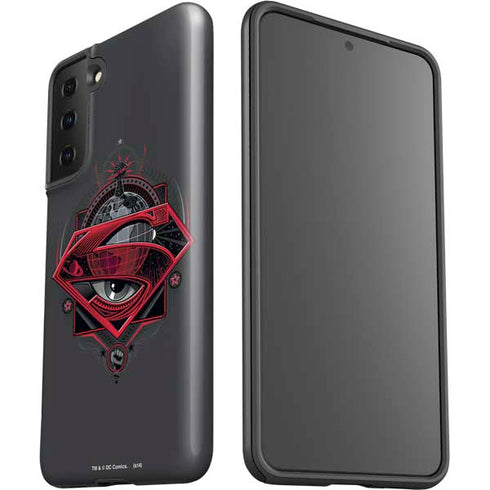 DC Comics Superman Grey Eye Collage Galaxy S21 Plus 5G Pro Case