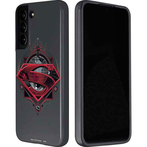 DC Comics Superman Grey Eye Collage Galaxy S22 Pro Case