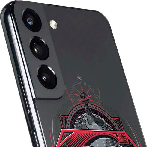 DC Comics Superman Grey Eye Collage Galaxy S22 Skin