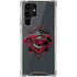 DC Comics Superman Grey Eye Collage Galaxy S22 Ultra Clear Case