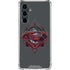 DC Comics Superman Grey Eye Collage Galaxy S23 FE Clear Case
