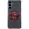 DC Comics Superman Grey Eye Collage Galaxy S24 Clear Case