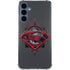 DC Comics Superman Grey Eye Collage Galaxy S24 Clear Case