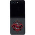 DC Comics Superman Grey Eye Collage Galaxy Z Flip5 5G Skin