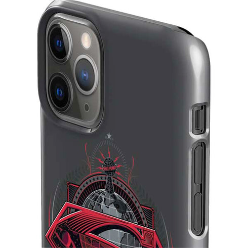 DC Comics Superman Grey Eye Collage iPhone 11 Pro Lite Case