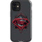 DC Comics Superman Grey Eye Collage iPhone 12 Mini Impact Case
