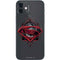 DC Comics Superman Grey Eye Collage iPhone 12 Mini Skin
