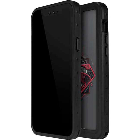 DC Comics Superman Grey Eye Collage iPhone 12 Pro Waterproof Case