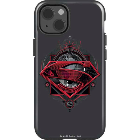 DC Comics Superman Grey Eye Collage iPhone 13 Impact Case