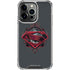 DC Comics Superman Grey Eye Collage iPhone 13 Pro Clear Case