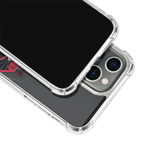 DC Comics Superman Grey Eye Collage iPhone 13 Pro Clear Case