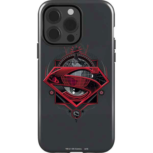 DC Comics Superman Grey Eye Collage iPhone 13 Pro Impact Case