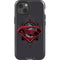DC Comics Superman Grey Eye Collage iPhone 14 Impact Case