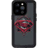 DC Comics Superman Grey Eye Collage iPhone 14 Pro Waterproof Case