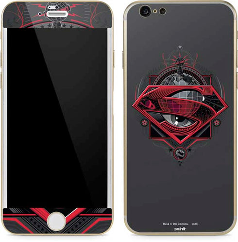 DC Comics Superman Grey Eye Collage iPhone 6/6s Skin