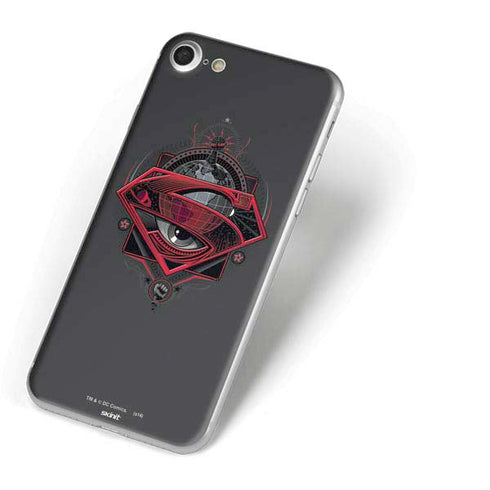 DC Comics Superman Grey Eye Collage iPhone 7 Skin