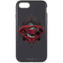 DC Comics Superman Grey Eye Collage iPhone 8 Pro Case