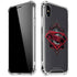 DC Comics Superman Grey Eye Collage iPhone XS Max Clear Case
