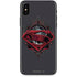 DC Comics Superman Grey Eye Collage iPhone XS Max Skin