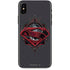 DC Comics Superman Grey Eye Collage iPhone XS Skin